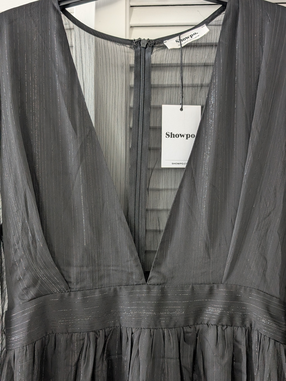 Showpo Dangerous Woman Black Maxi Dress - Picture 3 of 9
